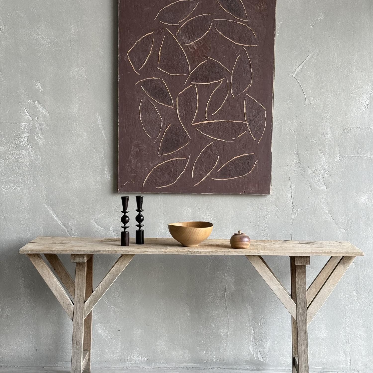 An Early C20th French Rustic Console