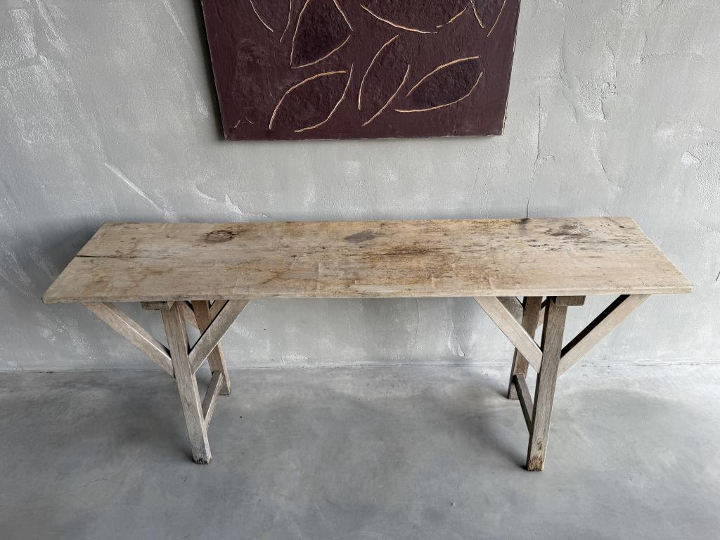 An Early C20th French Rustic Console