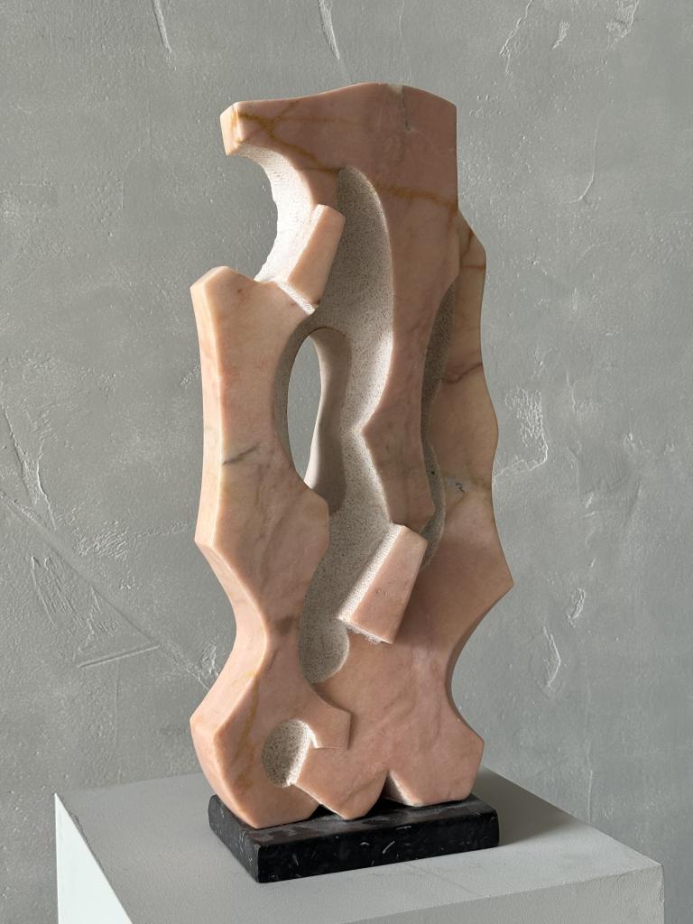 2 Marble Sculptures by Jesus Castello