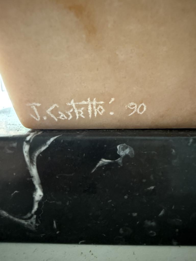 2 Marble Sculptures by Jesus Castello