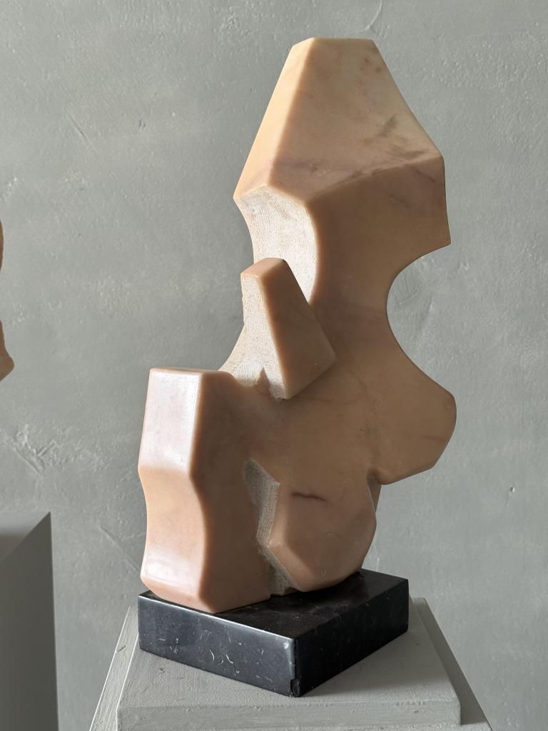 2 Marble Sculptures by Jesus Castello