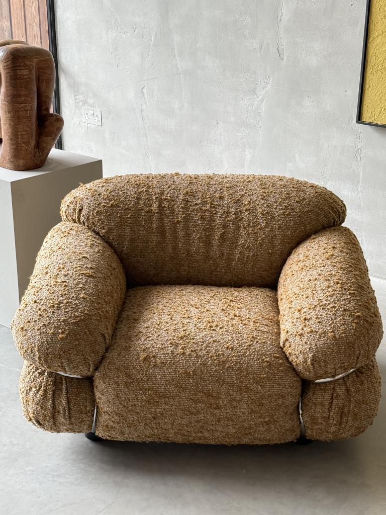 A Pair of Armchairs by Gianfranco Fratinni