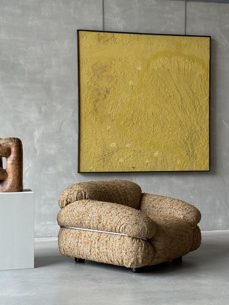 A Pair of Armchairs by Gianfranco Fratinni