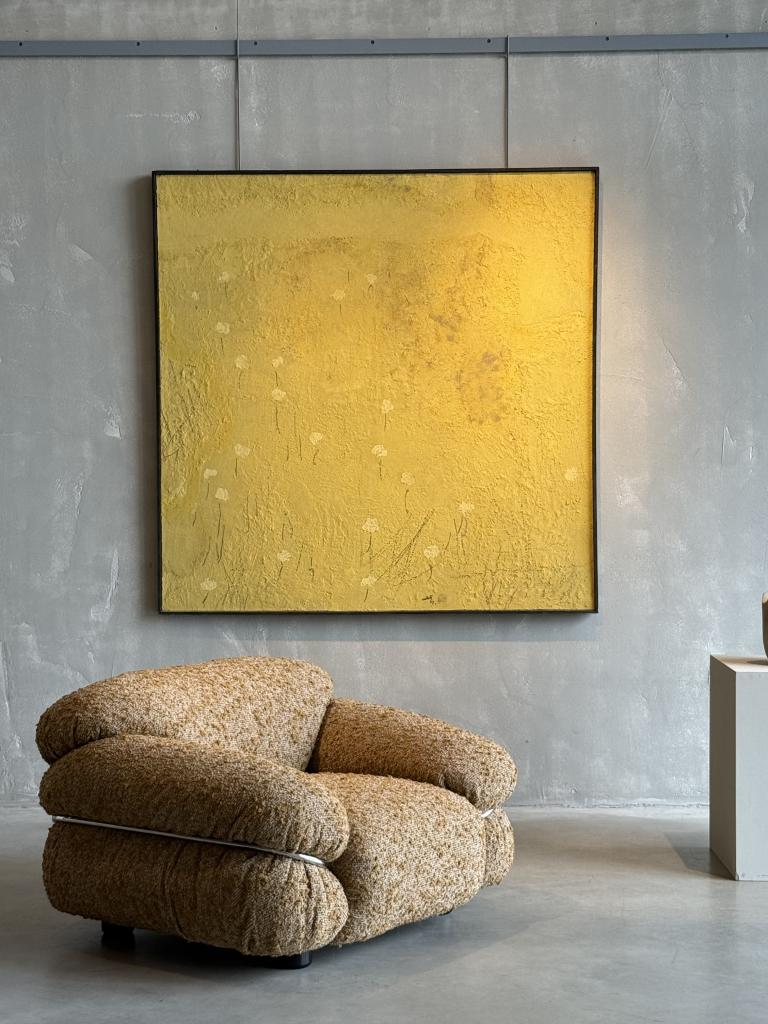 A Pair of Armchairs by Gianfranco Fratinni