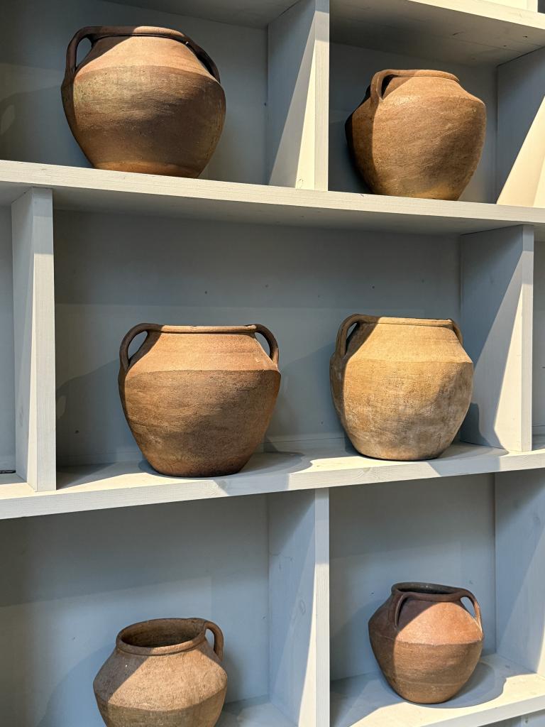 A Collection of C19th Terracotta Pots