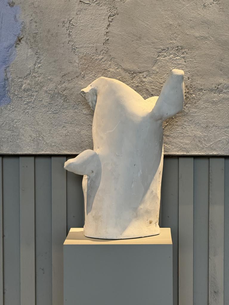A Plaster Sculpture by Aba Carrasquer