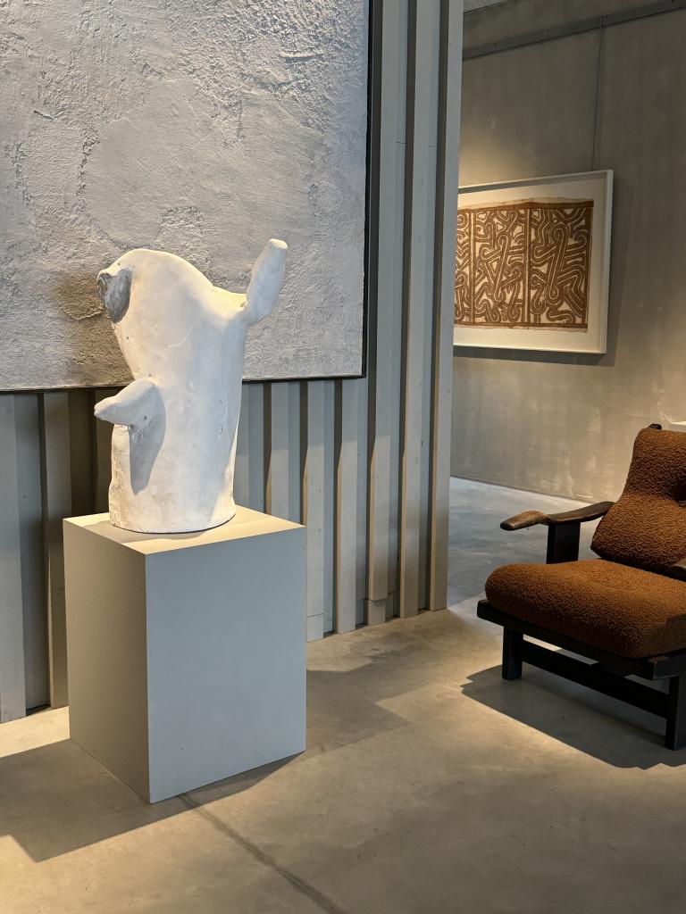 A Plaster Sculpture by Aba Carrasquer