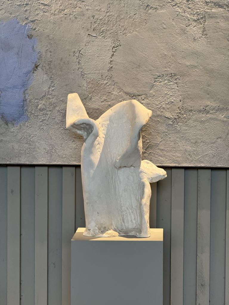 A Plaster Sculpture by Aba Carrasquer