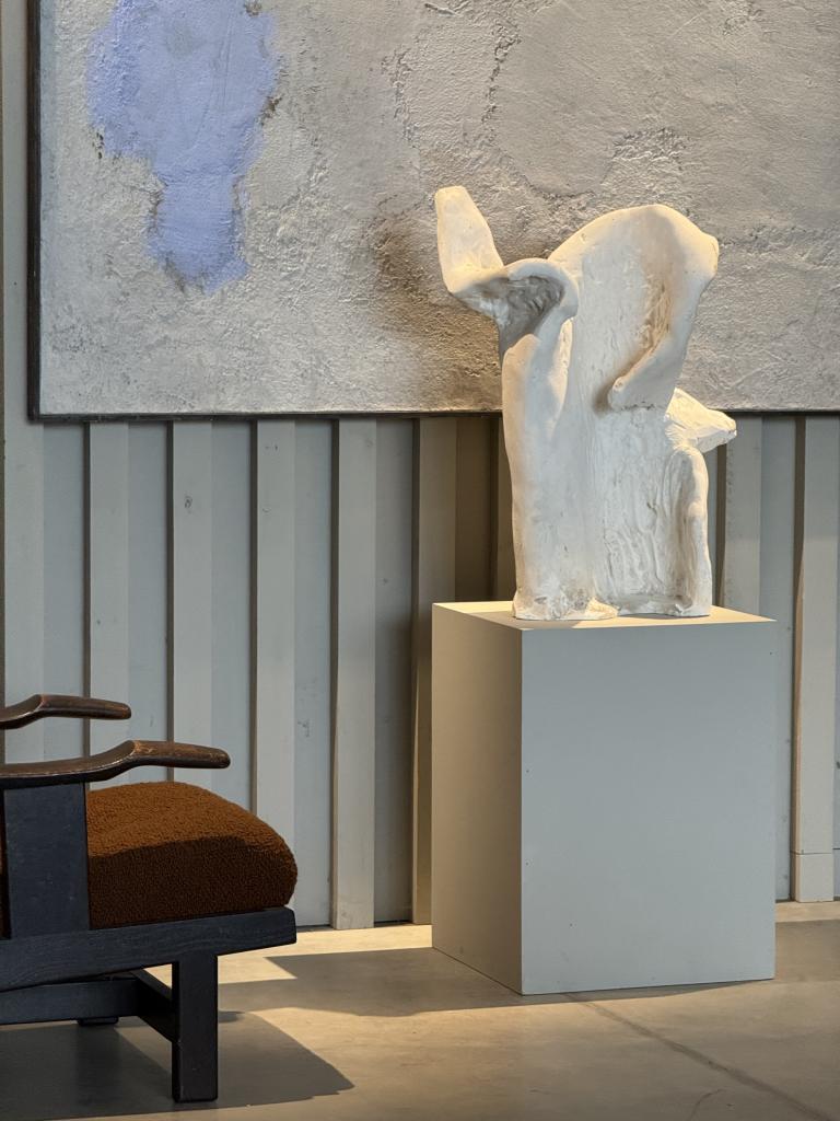 A Plaster Sculpture by Aba Carrasquer