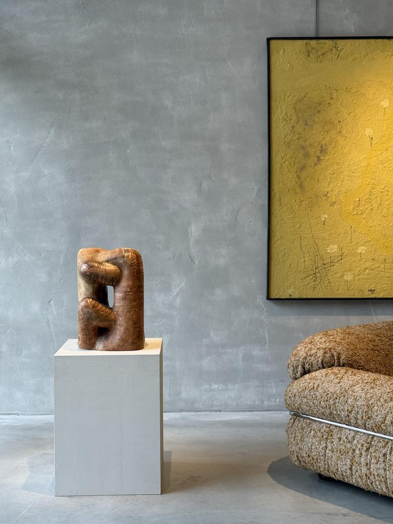 A Marble Sculpture by Aba Carrasquer