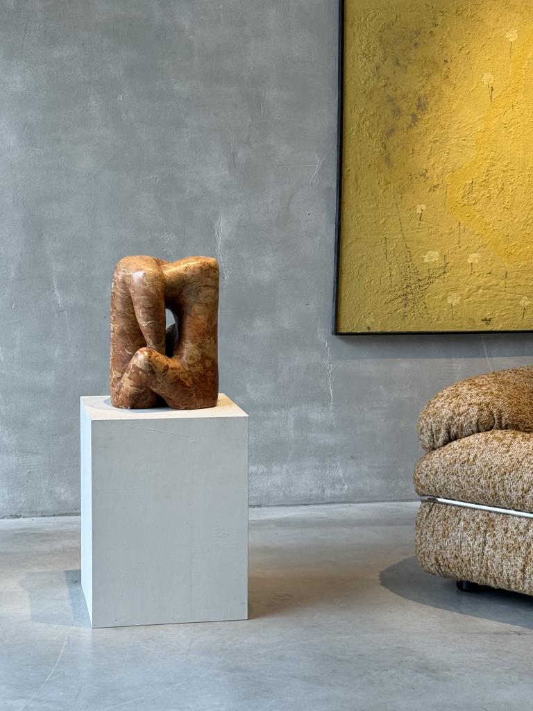 A Marble Sculpture by Aba Carrasquer