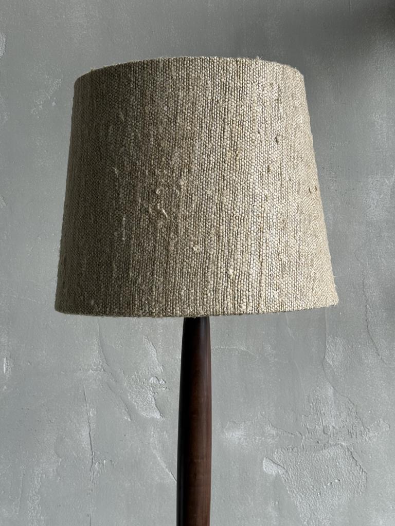 A 1930s French Wooden Floor Lamp