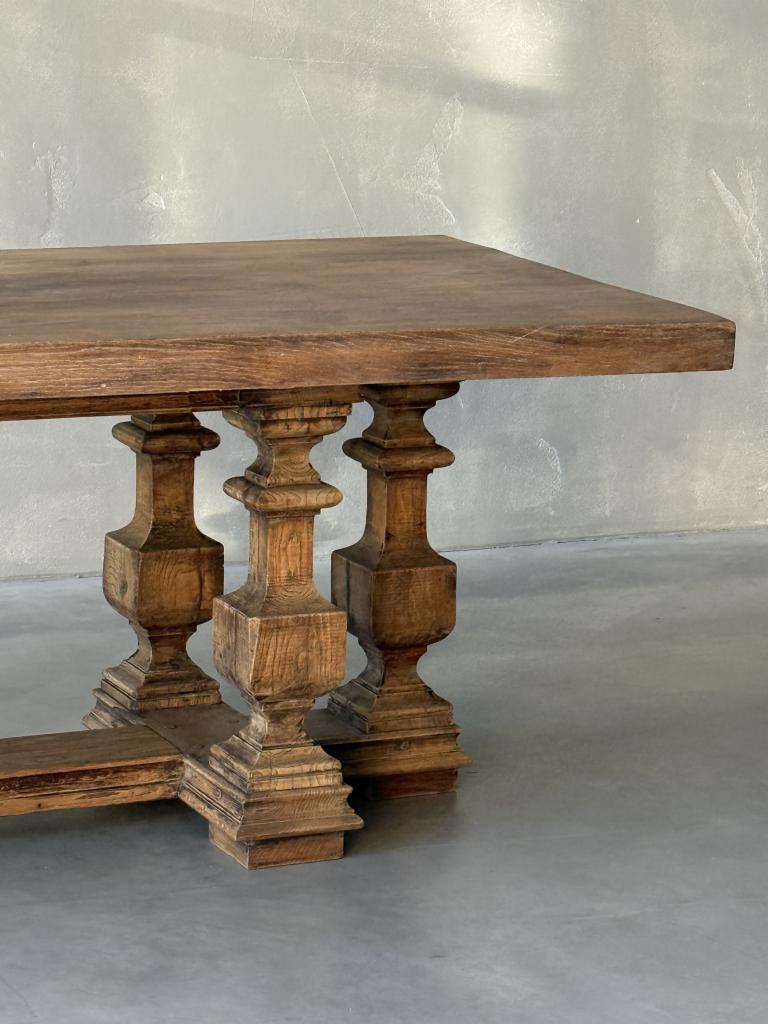 An Unusual C17th style Refectory Table