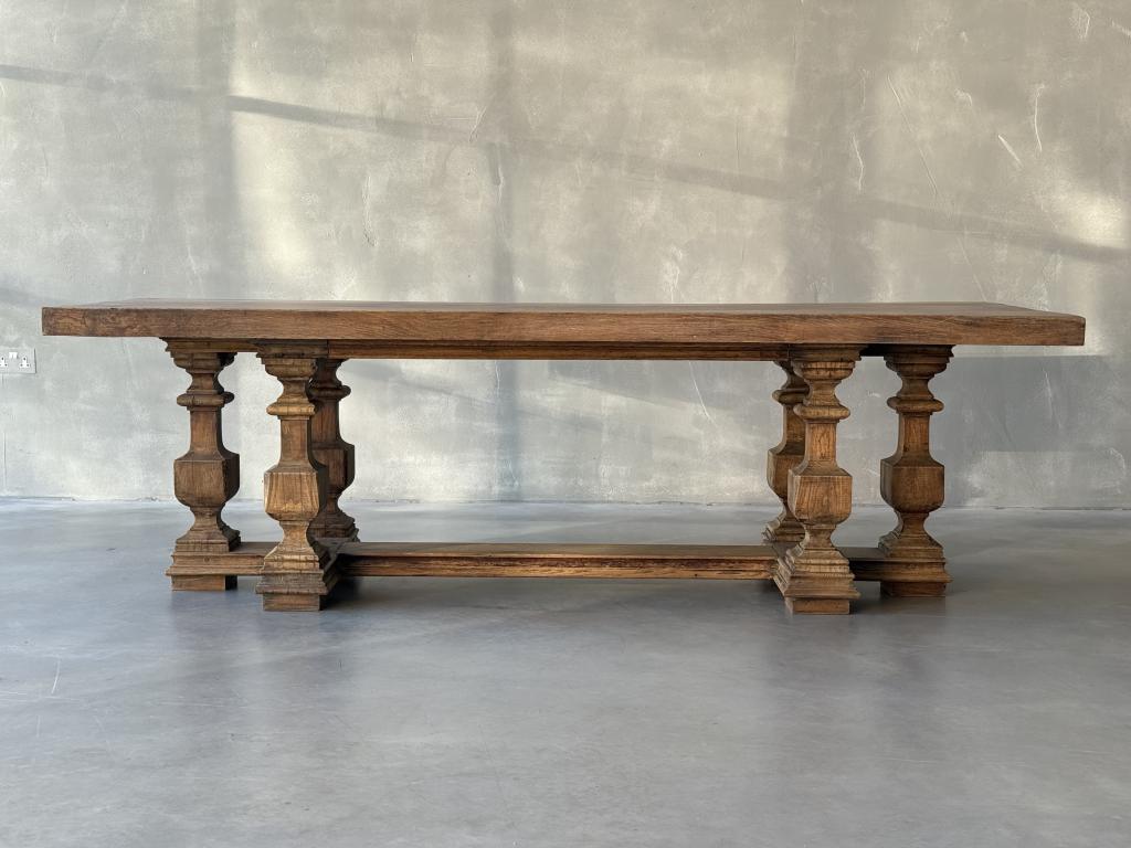 An Unusual C17th style Refectory Table